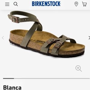 Birkenstock Blanca Sandals, Stone
